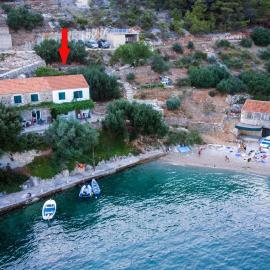 Seaside secluded apartments Cove Torac, Hvar - 4044