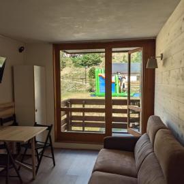 Studio rénové centre station Vallandry, khách sạn ở Landry