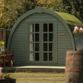 Glamping in Wiltshire the Green Knoll is a charm