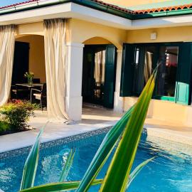 Villa "San Servolo House" with sea view and private heated pool!