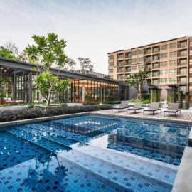 Rain Condo @ Cha Am-Huahin, Pool Access from room, khách sạn ở Ban Bo Talung