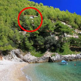 Secluded fisherman's cottage Cove Bratinja Luka, Korcula - 9224