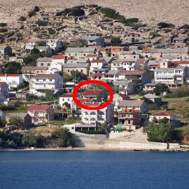 Apartments by the sea Zubovici, Pag - 9363