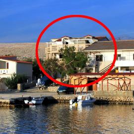 Apartments by the sea Kustici, Pag - 9381