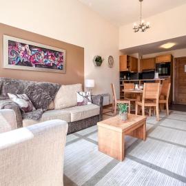 Bright, spacious South-facing 1-bedroom apartment