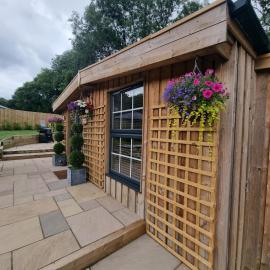 Harewell wood cabin, hotel in Pateley Bridge