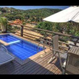 Casa em Geribá com piscina e vista para praia
