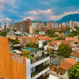 Los Patios Hostel Medellin, hotelli Medellínissä