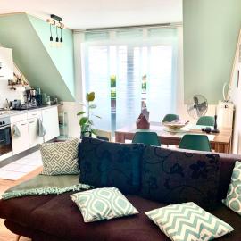 Cottbus-Apartments - Green Apartment I privat I Wifi I Küche I Balkon