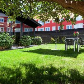 Maravillosa vivienda con jardín y barbacoa.