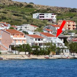Apartments by the sea Metajna, Pag - 6289, hotel in Zubovići
