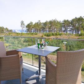 Dünenresidenz Prora - Ferienwohnung mit Meerblick, 1 Schlafzimmer und Balkon NP-212