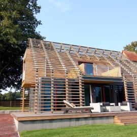 Chalet mit Außensauna in Wendorf