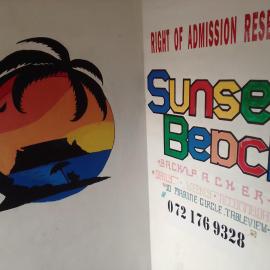 Sunset beach backpackers