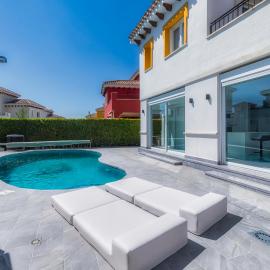 Villa Fresno with Private Pool on gated 5* Mar Menor Golf Resort - 3 Bed/3 shower/WC