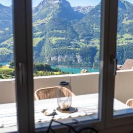 Traumhafte Sonnenresidenz mit Berg- und Seeblick, hotel en Amden