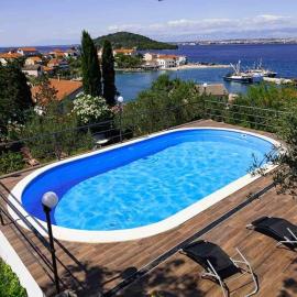 Zadar Kali Booking Franov Residence on island Ugljan with the pool, BBQ and beautiful sea-view!, ξενοδοχείο σε Kali