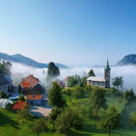 Cerkno में, होटल Apartments and rooms pri Bašlju