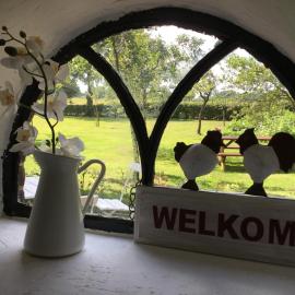 Landelijk gelegen Huisje op erf