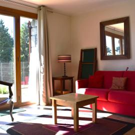 Appartement T2 cabine avec terrasse, tennis, animaux acceptés, 6 pers., Font-Romeu - FR-1-580-6
