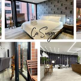CaSuya Airali apartment with heated pool, gym in city center