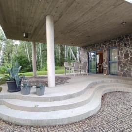 Apartmán Bříza, výhled na zámek