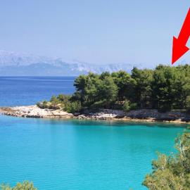 Seaside holiday house Cove Grebisce, Hvar - 3375
