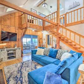 Lake-View Home w/ Deck + Gas Grill in Bernice!
