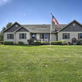 Sturgis Home w/ Yard < 1 Mi to Minnewaukan Lake, hotel in Sturgis