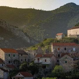 Heritage Apartments Kyra & Fox in Pitve, Hvar, ξενοδοχείο σε Pitve