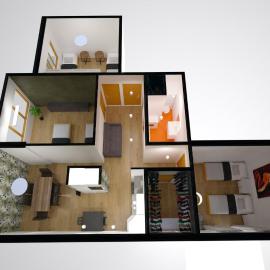 Penthouse apartment, hotel in Mažeikiai