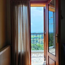 Grevena में, होटल Wooden Sofita House with Unlimited View