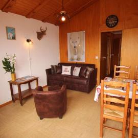 Appartement studio Les Saisies, central, 5 personnes