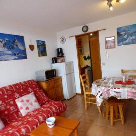 Studio cabine Les Saisies 4 pers, proche pistes - FR-1-594-153