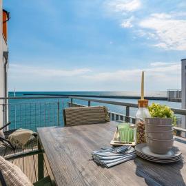 Ocean Heaven- 3 OG, Balkon, Kamin, hotel a Olpenitz