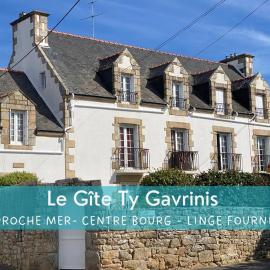 Ty Gavrinis - T2- Centre Bourg - 100m de la mer, hotell i Larmor-Baden