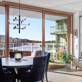 Amazing luxury apartment on the waterfront! 73sqm, хотел в Осло