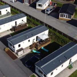 Hill View caravans, hotel i Aberystwyth
