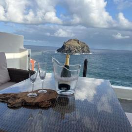Vistas impresionantes al mar de Garachico – hotel w mieście Garachico