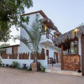 Villa Chic Pousada、ジェリコアコアラのホテル