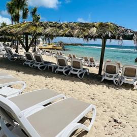 'TI SOLEY GWADA' 1 PIECE ACCES PLAGE ET PISCINE A St FRANCOIS