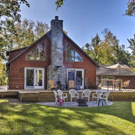 Elcho Escape w/ Private Dock on Post Lake!, Hotel in Elcho