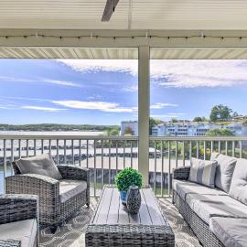 Lake Views & Boat Slip: Lake Ozark Condo!