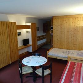 Studio 3 pers à Arc 1600, balcon exposé sud, skis aux pieds, WiFi - FR-1-411-421, hotell sihtkohas Arc 1600