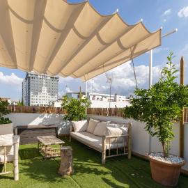 Tentudia Apartments with Private Roof-Top or Patio and Free underground Parking via Car Lift -small Medium- Car By OCityzen