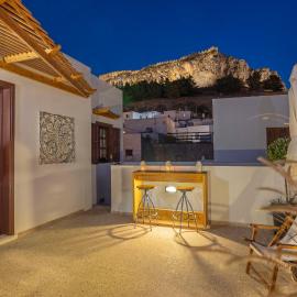 Filigrana Villa Lindos、リンドスのホテル