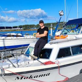 Noclegi na jachcie, accommodation Gdańsk, Trójmiasto, House Boat, dom na wodzie, 2 cabin, gorący prysznic hot shower, WC, rejs gratis, free cruise included, hotelli Gdańskissa