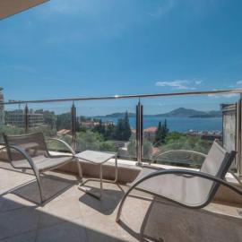 Luxury apartment with Sea view Przno, Sveti Stefan, Regina Residence