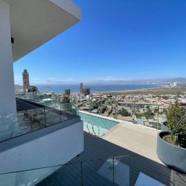 Departamento con piscina vista panorámica más estacionamiento