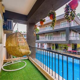 4bhk Stunning Apartment with Pool 2bhkX2, hotel em Old Goa
